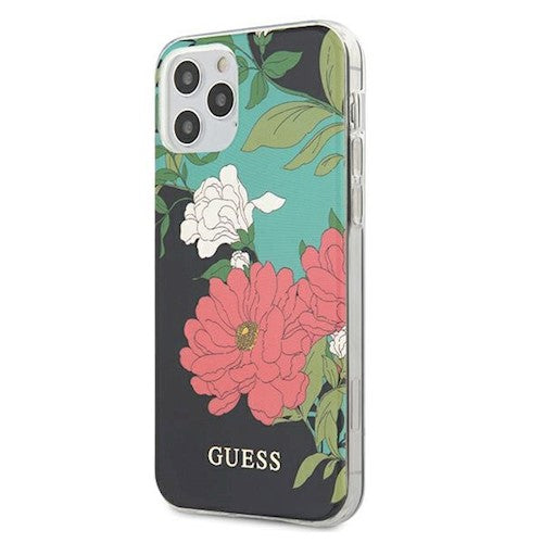 Viedtālruņa aizmugurējais vāciņš Apple iPhone 12 Mini Guhcp12simlfl01 - Melna ar dizainu