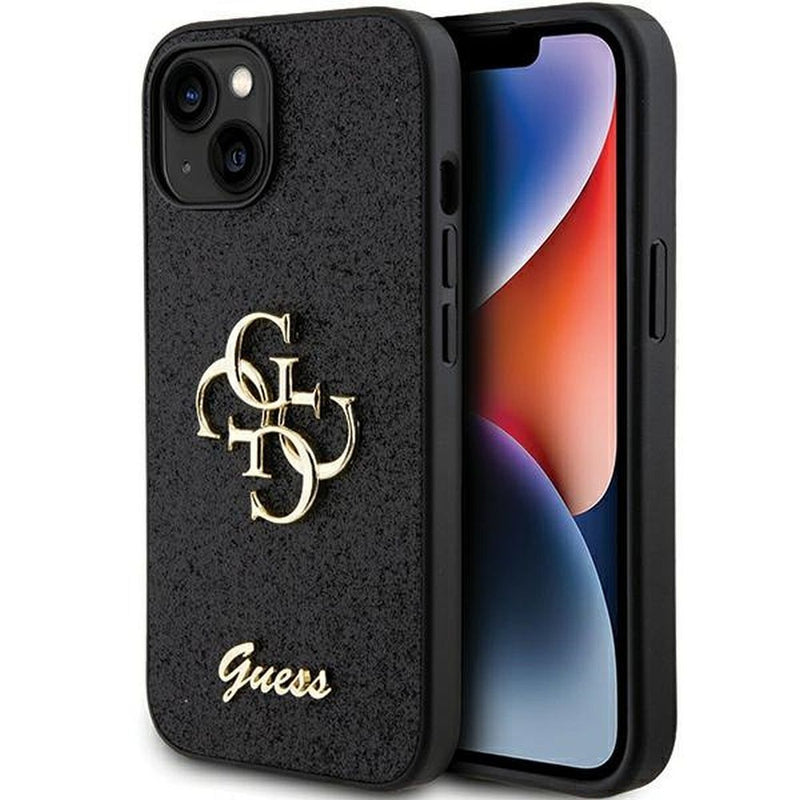 Viedtālruņa aizmugurējais vāciņš Apple iPhone 15 Guhcp15shg4sgk - Melna ar dizainu