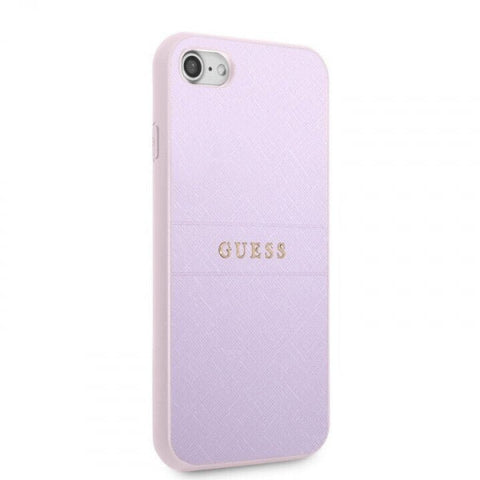 Apple iPhone SE 22 Leather Saffiano - Purpura