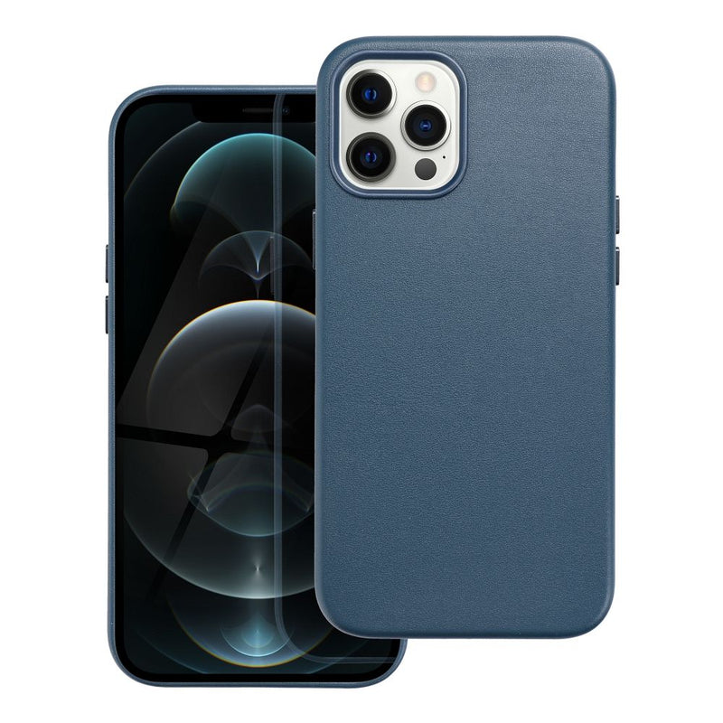 Viedtālruņa aizmugurējais vāciņš Apple iPhone 12 Pro Max Leather Mag - Dažādās krāsās