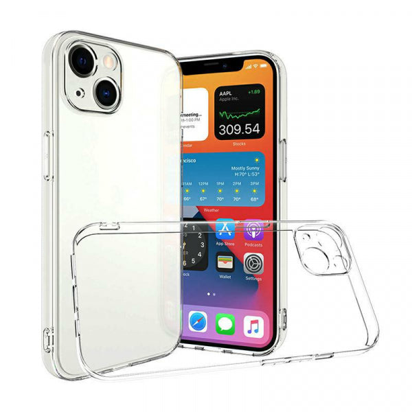 Viedtālruņa aizmugurējais vāciņš Samsung Galaxy A14 Bcsilikon 2 0MM Cam - Caurspīdīga
