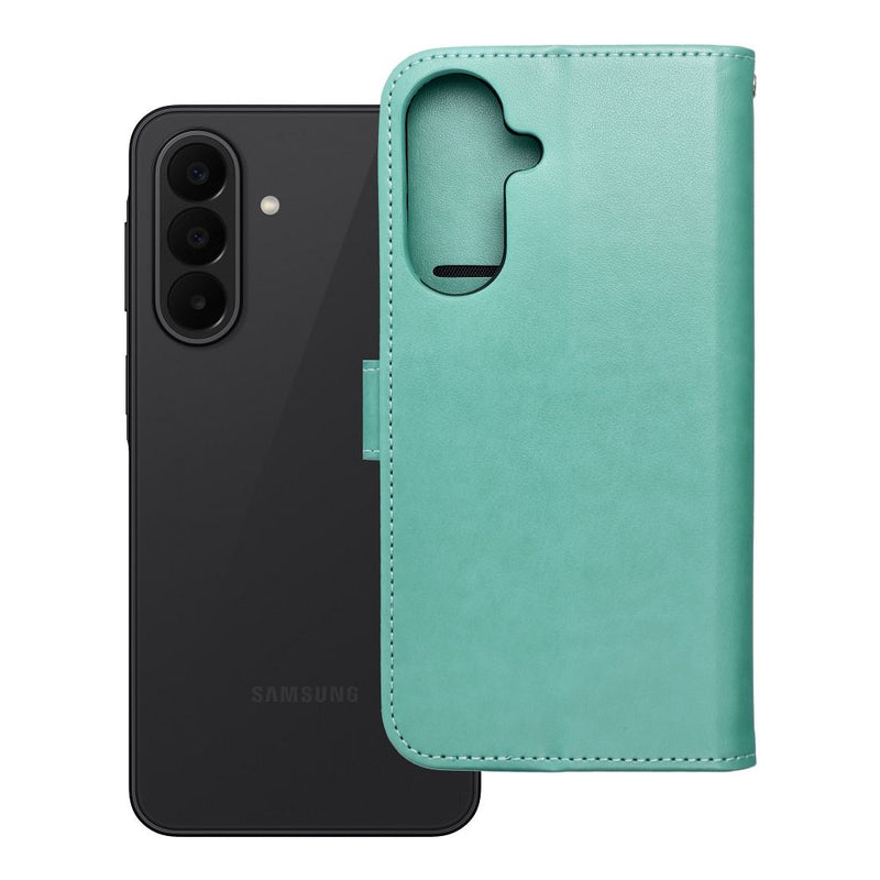 Viedtālruņa atveramais maciņš Samsung Galaxy A27 Mezzo Book Tree - Zaļa