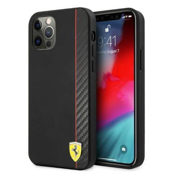 Viedtālruņa aizmugurējais vāciņš Apple iPhone 12 Pro Max Fesaxhcp12lbk - Melna ar dizainu