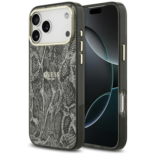 Apple iPhone 17 Pro Max Python Pattern Mag - Melna
