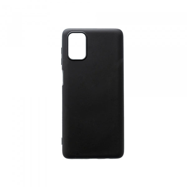 Viedtālruņa aizmugurējais vāciņš Samsung Galaxy M51 Icon - Melna
