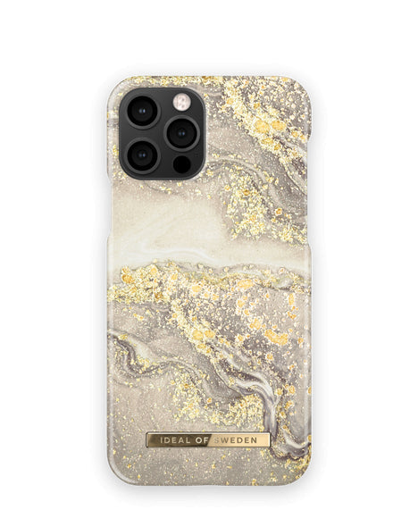 Apple iPhone 12 Pro Max Sparkle Greige - Zelta bēša ar dizainu