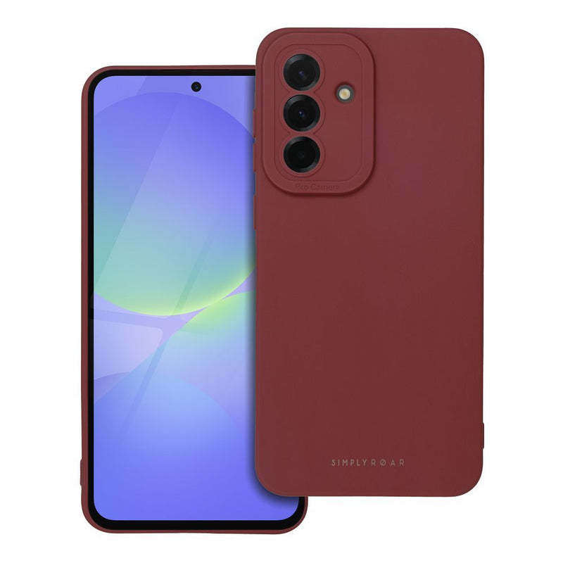 Viedtālruņa aizmugurējais vāciņš Samsung Galaxy A56 Luna - Sarkana