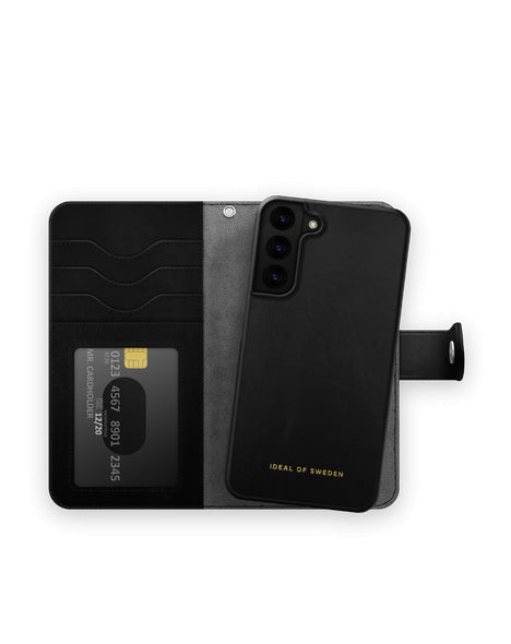 Viedtālruņa atveramais maciņš Samsung Galaxy S23 Magnet Wallet Pl - Melna
