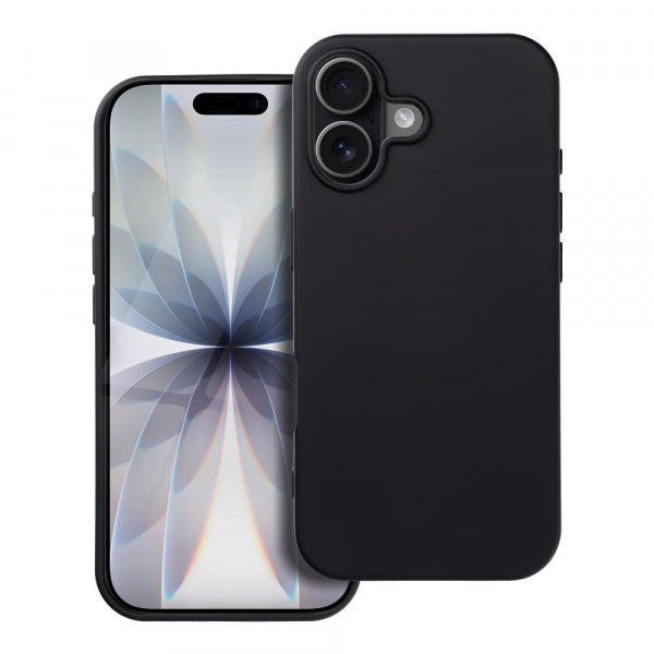 Viedtālruņa aizmugurējais vāciņš Apple iPhone 16 Pro Max Silicon - Melna