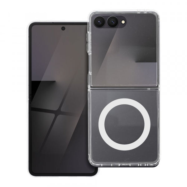 Viedtālruņa aizmugurējais vāciņš Samsung Galaxy Z Flip 7 Clear Case - Caurspīdīga