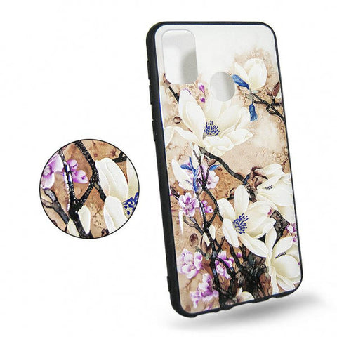 Viedtālruņa aizmugurējais vāciņš Apple iPhone 13 Pro Max Flowers 3d - Dažādās krāsās