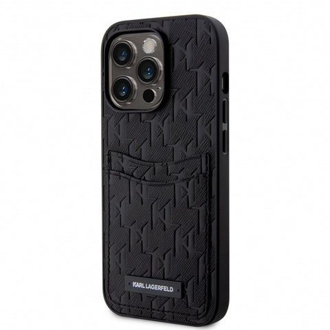 Viedtālruņa aizmugurējais vāciņš Apple iPhone 13 Pro Max / 13 Pro / 14 Plus Karl Lagerfeld Saffiano Monogram - Dažādās krāsās