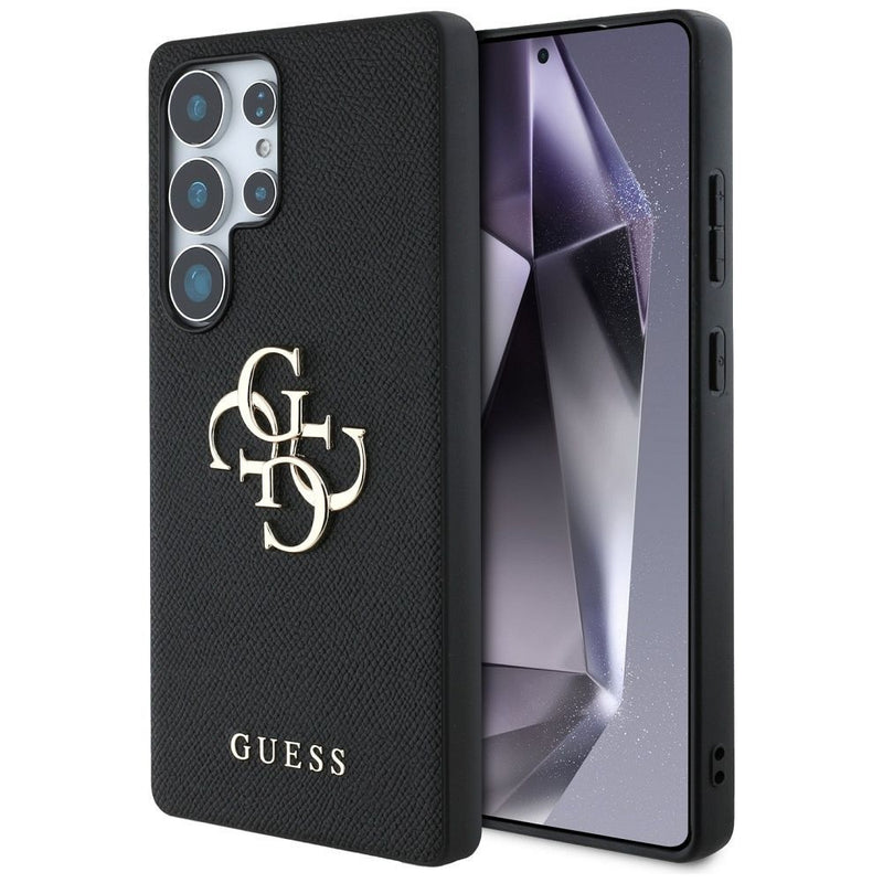 Viedtālruņa aizmugurējais vāciņš Samsung Galaxy S25 Ultra 4G Metal Logo - Melna