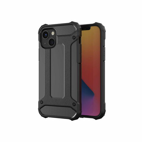 Viedtālruņa aizmugurējais vāciņš Apple iPhone 14 Plus ARMOR Case - Melna