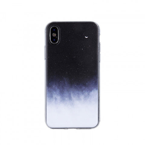 Smartphone back cover Samsung Galaxy A42 5G / A41 / A20E / S20 FE Ultra Trendy Nature - Black with design