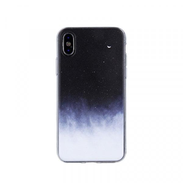 Viedtālruņa aizmugurējais vāciņš Apple iPhone 12 Pro Max Ultratrendy Nature2 - Melna ar dizainu