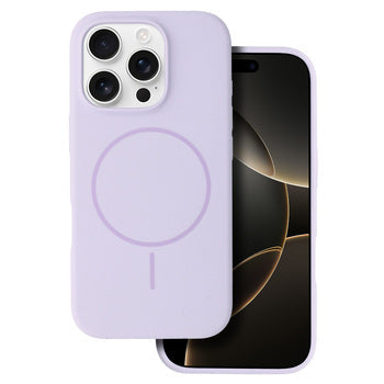 Viedtālruņa aizmugurējais vāciņš Apple iPhone 14 Mag Slim Sil - Violeta