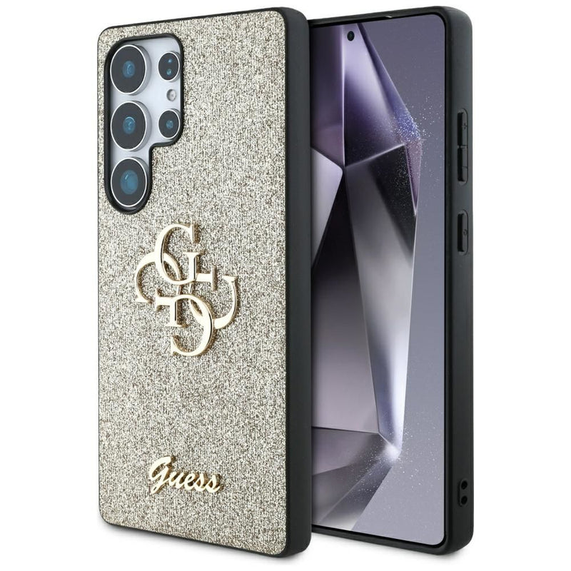 Viedtālruņa aizmugurējais vāciņš Samsung Galaxy S25 Ultra Glitter Collection - Zelta