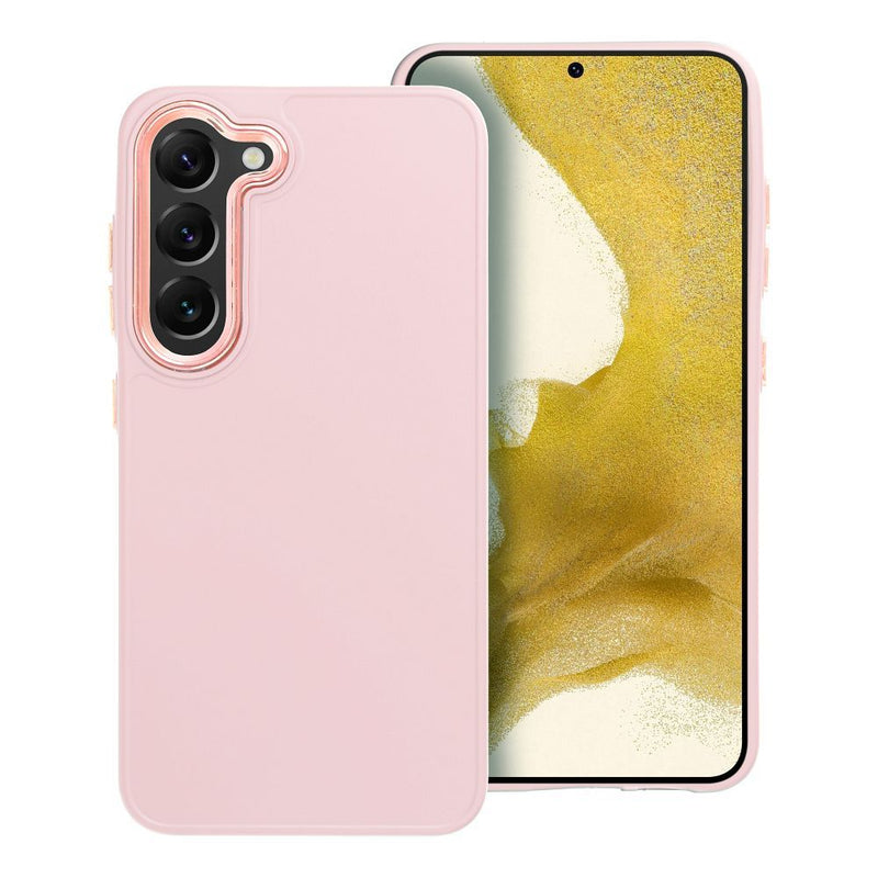 Viedtālruņa aizmugurējais vāciņš Samsung Galaxy S23 Frame Case - Rozā