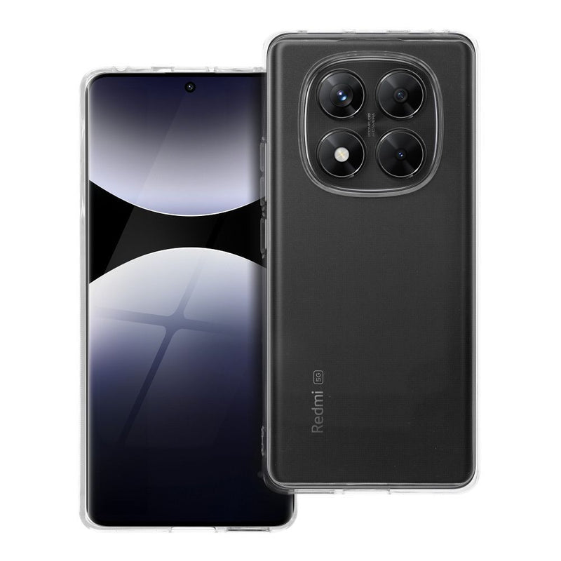 Viedtālruņa aizmugurējais vāciņš Xiaomi Redmi Note 14 Pro 4G Clear Case 2MM - Caurspīdīga