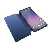 Viedtālruņa atveramais maciņš Samsung Galaxy A52 Clear View - Zila