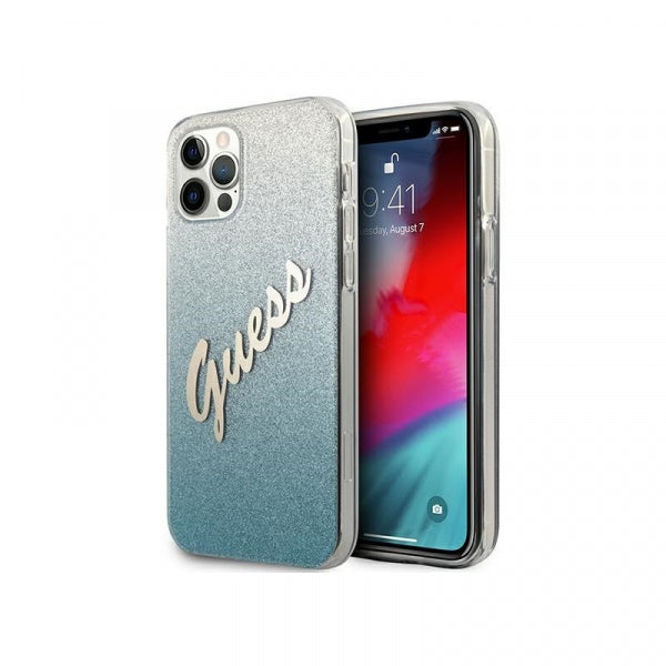 Viedtālruņa aizmugurējais vāciņš Apple iPhone 12 Pro Max Guhcp12lpcuglsbl - Zila sudraba