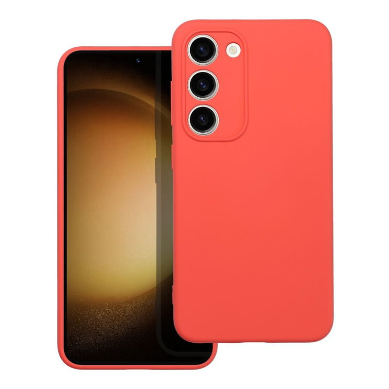 Viedtālruņa aizmugurējais vāciņš Samsung Galaxy S23 Silicone Case - Rozā
