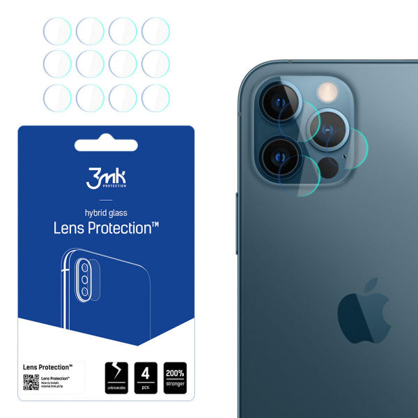 Viedtālruņa kameras aizsargstikls Apple iPhone 12 Pro Lensprotect