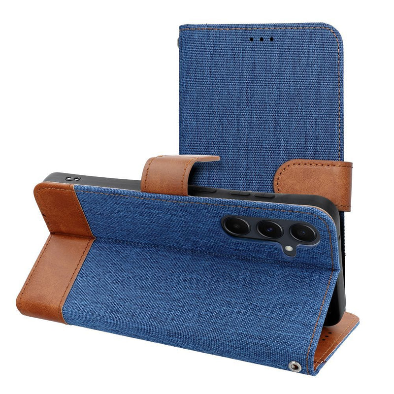 Viedtālruņa atveramais maciņš Xiaomi Redmi Note 14 4G Jeans - Zila