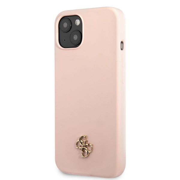 Viedtālruņa aizmugurējais vāciņš Apple iPhone 13 Pro 4G Metal Logo - Rozā