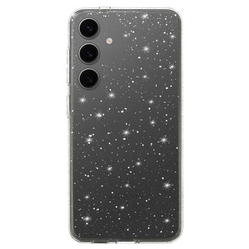 Viedtālruņa aizmugurējais vāciņš Samsung Galaxy S25 Ultra Crystal Glitter - Caurspīdīga