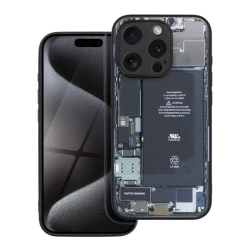 Viedtālruņa aizmugurējais vāciņš Apple iPhone 14 Tech Case - Miksēta