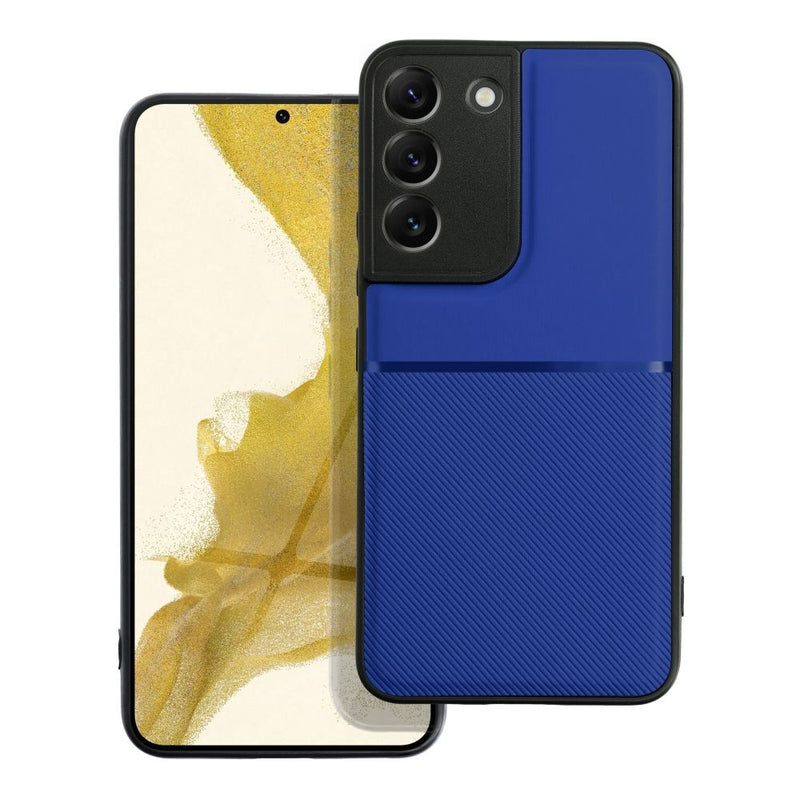Viedtālruņa aizmugurējais vāciņš Samsung Galaxy S22 Noble case - Zila