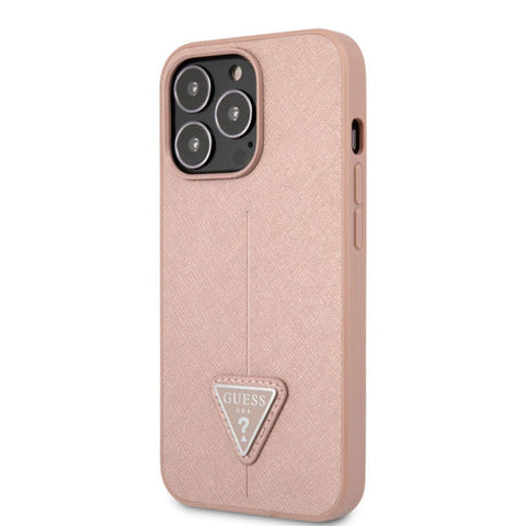 Apple iPhone 13 Pro Max Saffiano Collection - Rozā