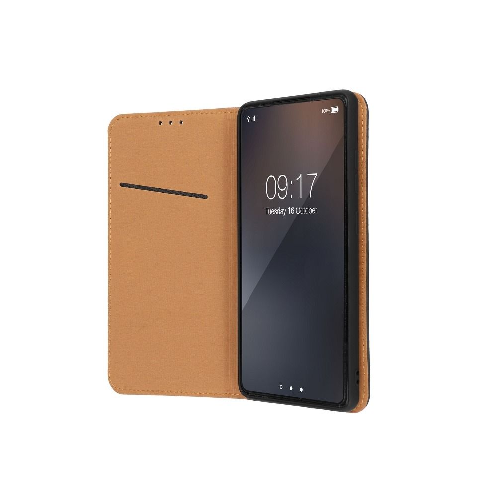 Viedtālruņa atveramais maciņš Samsung Galaxy A04s Smart Pro - Melna