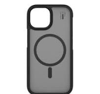 Viedtālruņa aizmugurējais vāciņš Apple iPhone 13 Bumper Case Mag - Melna
