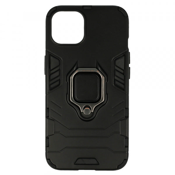 Viedtālruņa aizmugurējais vāciņš Apple iPhone 12 Pro Ring Armor - Melna