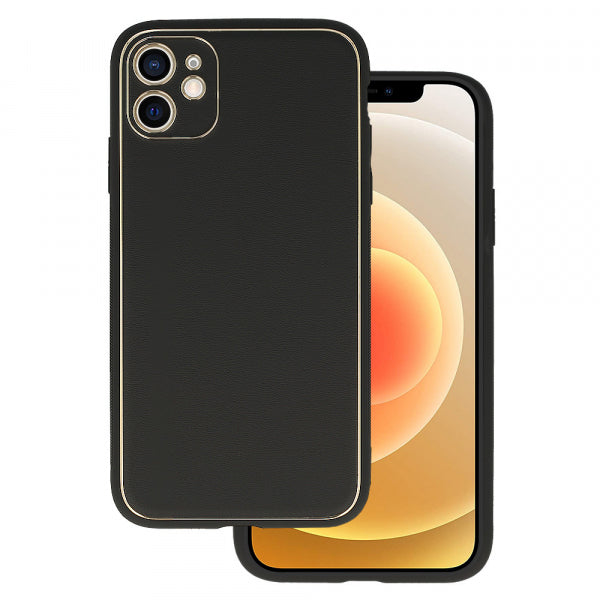 Viedtālruņa aizmugurējais vāciņš Samsung Galaxy S21 Ultra Luxury - Melna