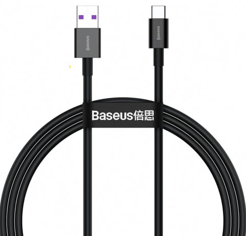 Kabelis Baseus USB-C USB-A 66W 1m Catys 01