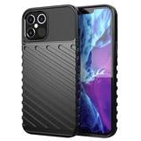 Viedtālruņa aizmugurējais vāciņš Samsung Galaxy S22 Plus Thunder - Melna