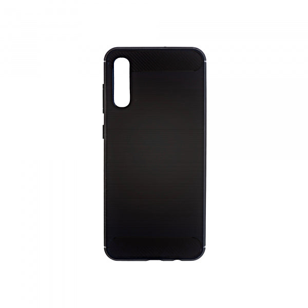 Viedtālruņa aizmugurējais vāciņš Samsung Galaxy A70 Carbon - Melna