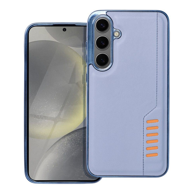 Viedtālruņa aizmugurējais vāciņš Samsung Galaxy S24 Plus Milano Case - Zila