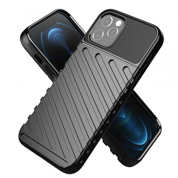 Viedtālruņa aizmugurējais vāciņš Samsung Galaxy S23 Plus Thunder - Melna