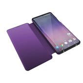 Viedtālruņa atveramais maciņš Huawei P40 Lite Clear View - Violeta