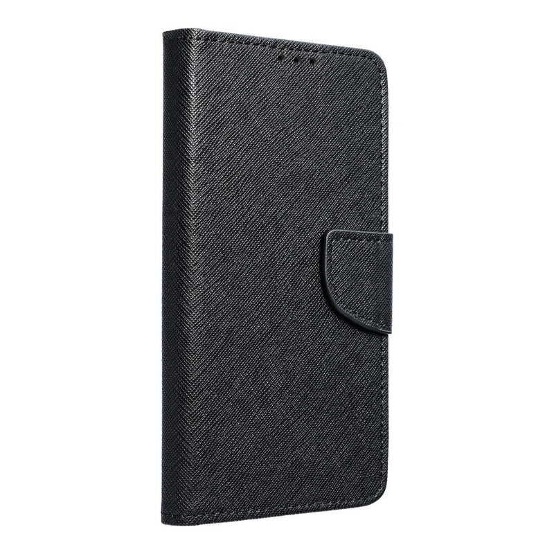 Viedtālruņa atveramais maciņš Samsung Galaxy A3 2017 Fancy Book - Melna