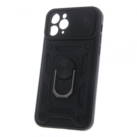 Apple iPhone 15 Plus Defender Slide - Melna