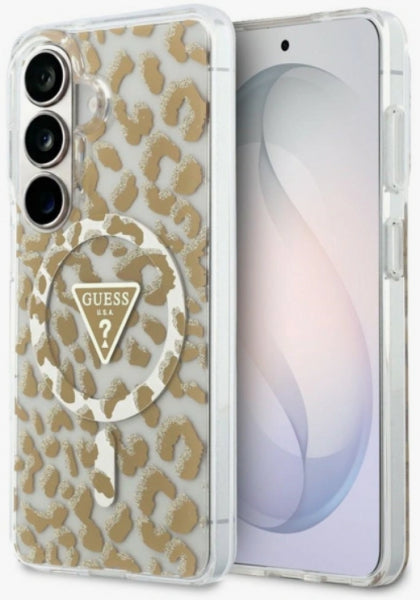 Viedtālruņa aizmugurējais vāciņš Samsung Galaxy S26 Ultra Leop Tria Mag - Brūna,Caurspīdīga