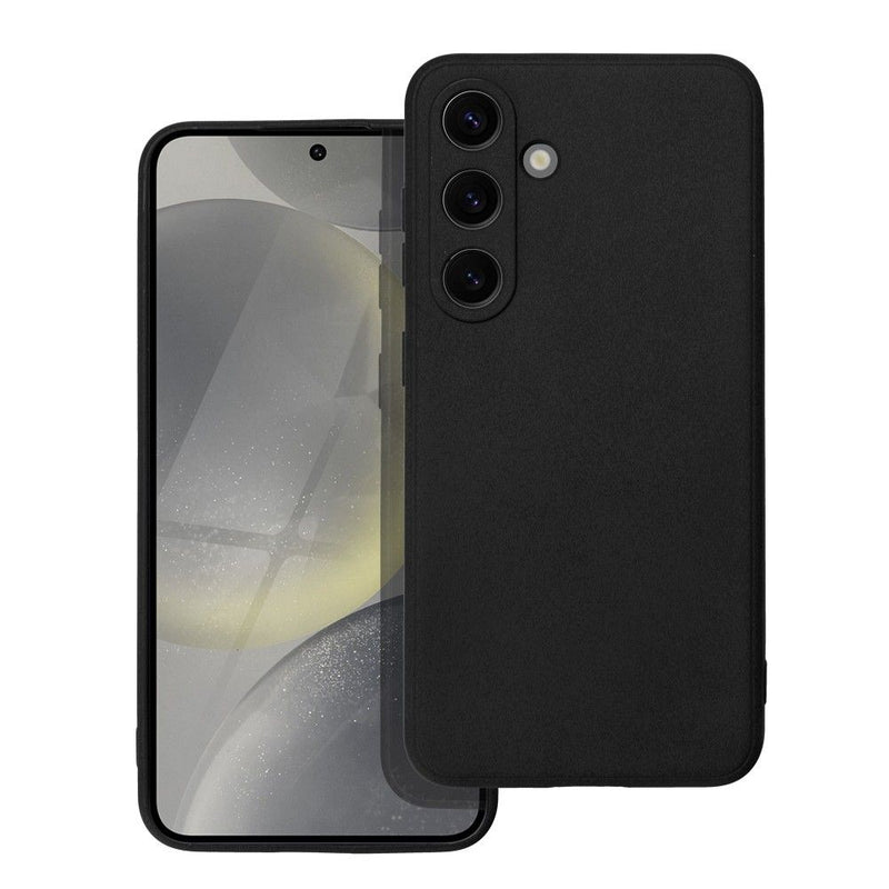 Viedtālruņa aizmugurējais vāciņš Samsung Galaxy S24 Soft - Melna