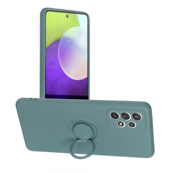 Samsung Galaxy A52 Silicone Ring - Zaļa