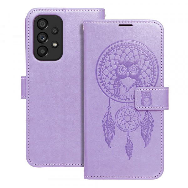 Viedtālruņa atveramais maciņš Xiaomi Redmi Note 12 5G Mezzo Book Drch - Purpura